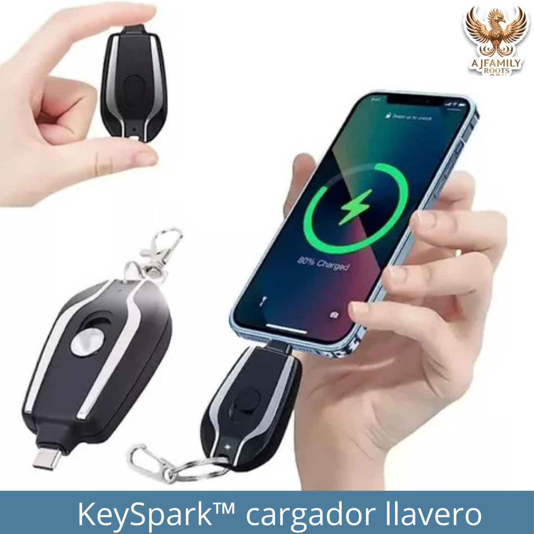 KeySpark™ cargador llavero