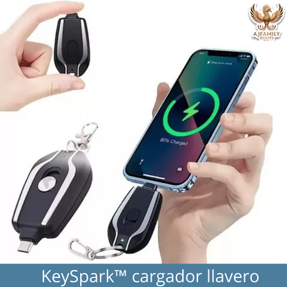 KeySpark™ cargador llavero